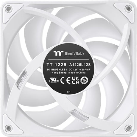 Thermaltake ct120 ex reverse argb sync pc køleventilator sne (3-fan pakke) kuffertventilatorer (hvide, 3 styk, 120 x 120 x 25 mm, pwm)
