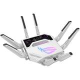 Asus rog rapture gt-be19000ai router (hvid sort)
