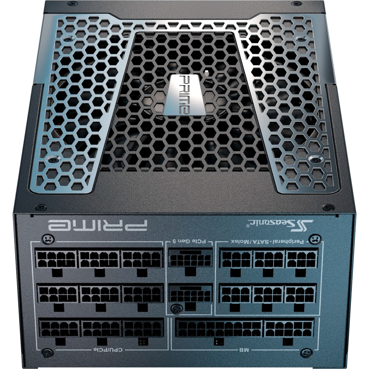 Seasonic prime px-2200 modulær 2200 watt strømforsyning (4x 12vhpwr, 4x pcie)