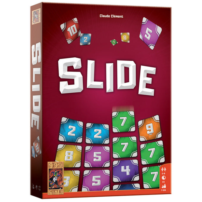 999games 999 games slide denkspel (nederlands, 2 - 6 spelers, 15 minuten, vanaf 7 jaar)