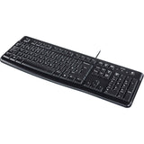 Logitech keyboard k120 til erhvervslivet (us-internationalt layout (qwerty), gummikuppel)