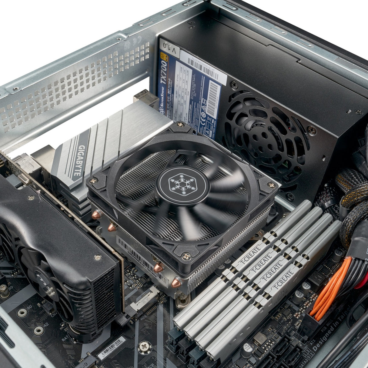 Silverstone sst-ml11b htpc-hus (sort | 4x usb-a)