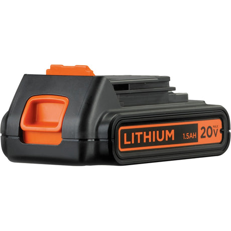Black+decker batteridrevet boremaskine bl186k1b2 skruetrækker (sort orange, etui, 2 batterier og oplader inkluderet)