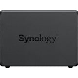 Synology diskstation ds725+ nas (sort, 2x LAN, USB-A 3.2 (5 Gbit s))
