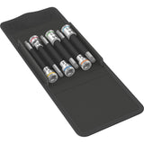 Wera 8767 b torx® hf 1 zyklop bit topnøglesæt torx topnøgle (6-delt, med holdefunktion, 3 8-drev)