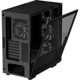 Deepcool CH560 MIDI Tower-hus (sort | 1x USB-A | 1x USB-C | RGB | vindue)