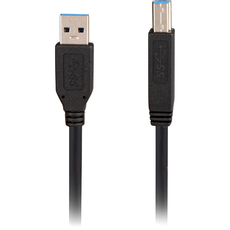 Sharkoon USB-A 3.0 > USB-B-kabel (sort, 3 meter)