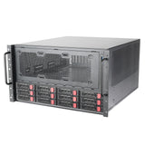 Silverstone rm61-312, rack, serverkabinet (sort | 6u)
