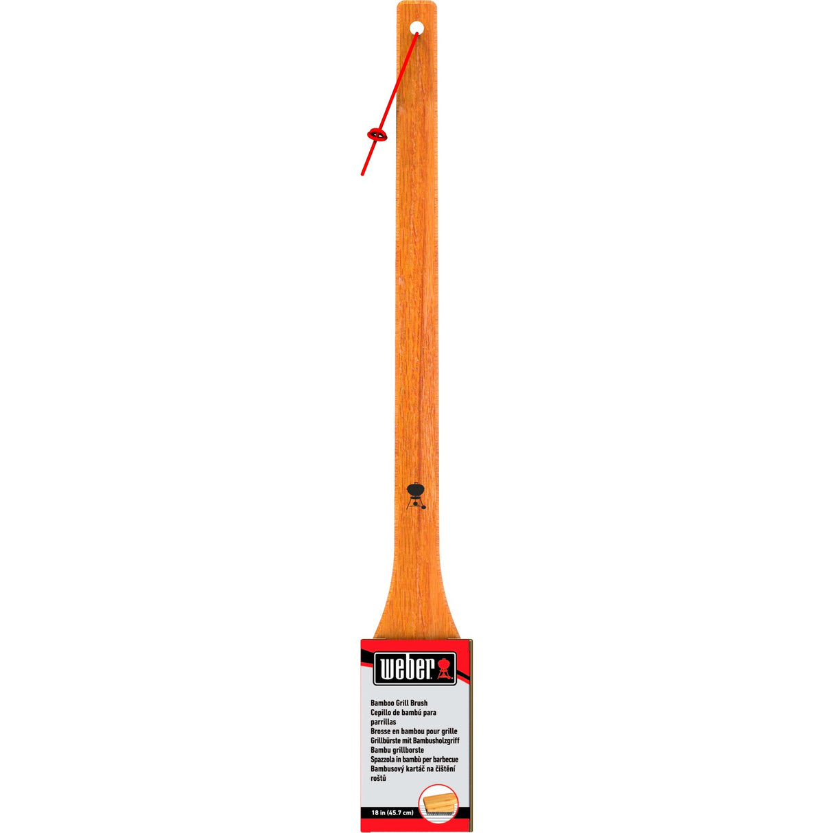 Weber rensebørste - rensebørste til bambusgrill (45 cm)