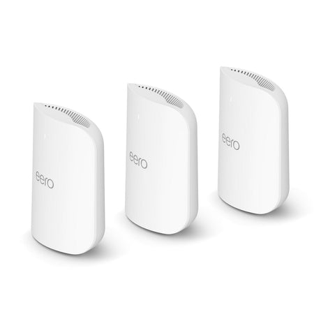 Eero pro 7 mesh WiFi router, 3 styks mesh router (hvid)