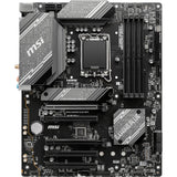 MSI B760 Gaming Plus Wi-Fi Socket 1700 bundkort (grå sort, RAID, 2,5 GB LAN, Wi-Fi 6e, BT, lyd, ATX)