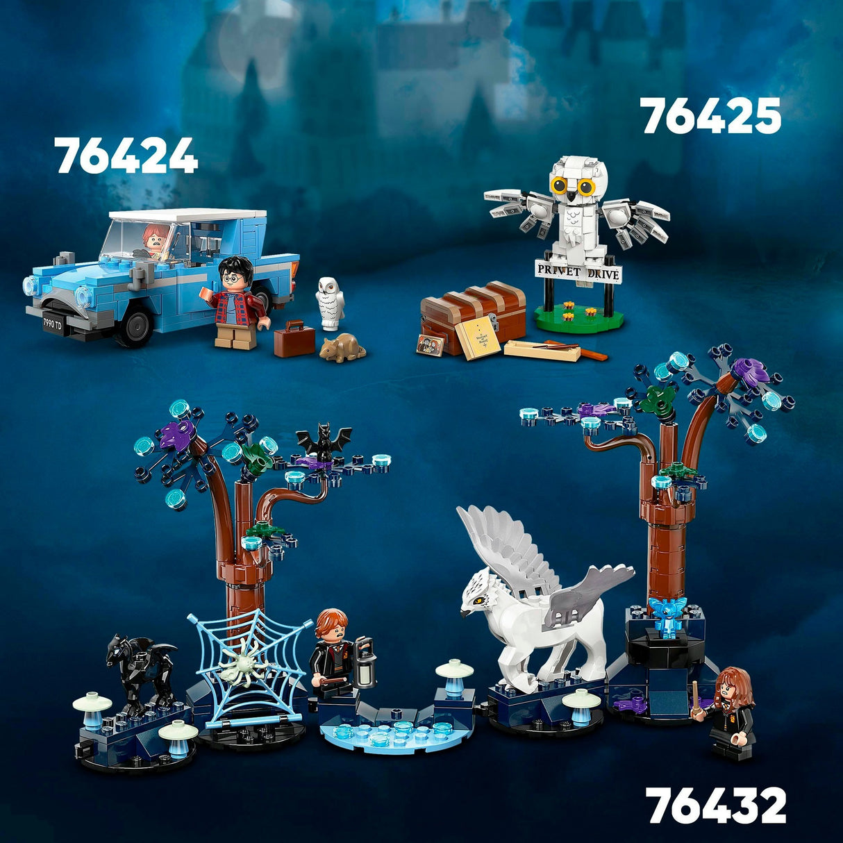Lego harry potter hedwig™ på privetlaan 4 - 76425