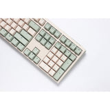 Ducky one 3 matcha, tastatur (cremegrøn, us-layout, cherry mx brown, pbt double shot, hot swap)
