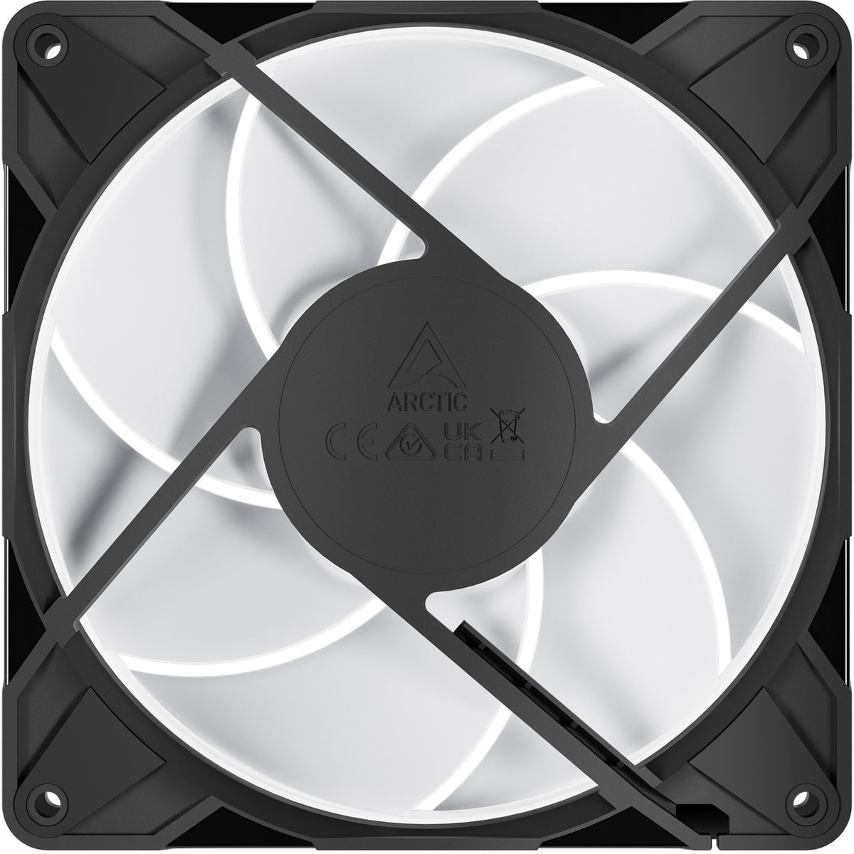 Arctic p14 pro a-rgb kabinet blæsere (sort, 3 stk, 140 x 140 x 27 mm, pwm)
