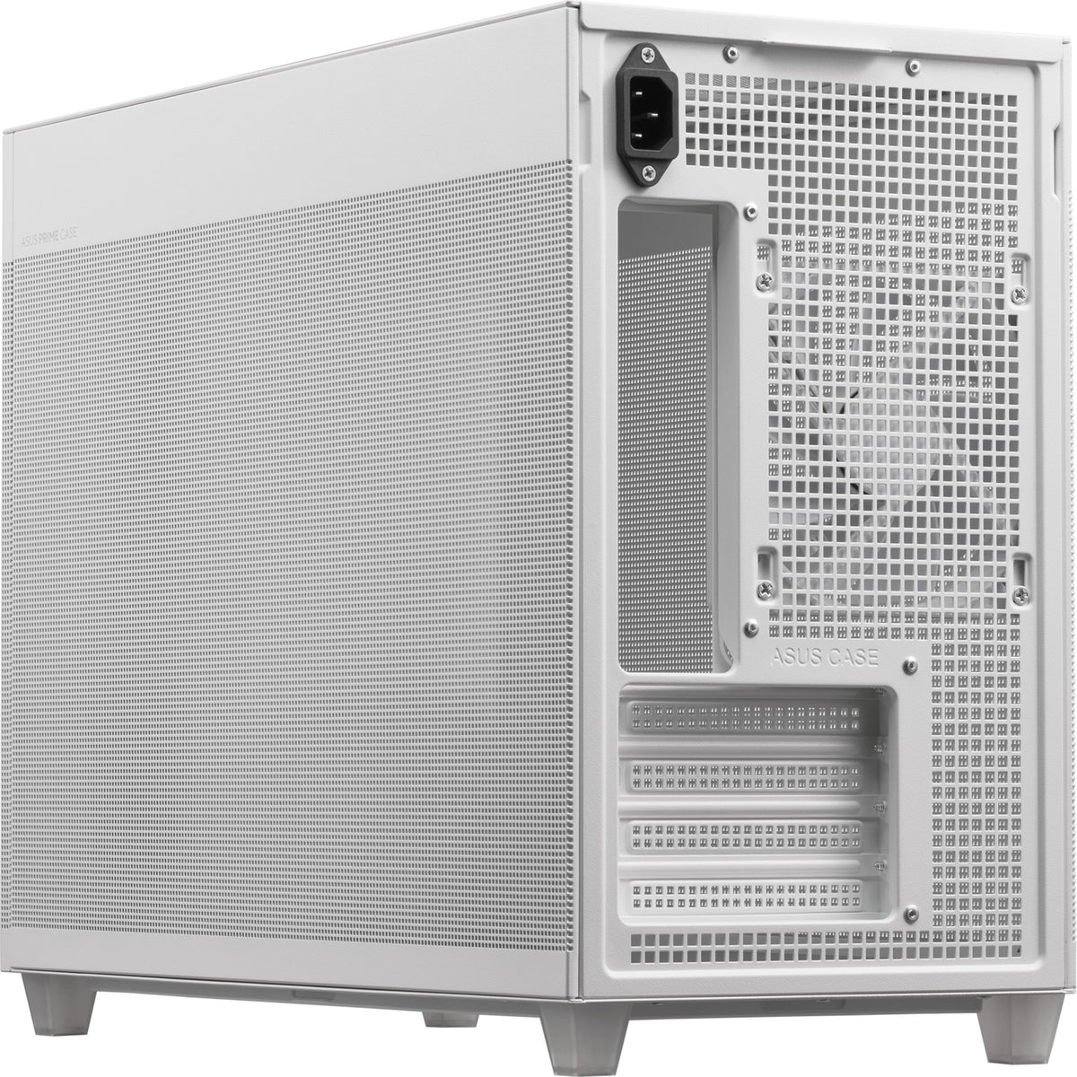 Asus prime ap201 mini tower cover (hvid | 2x USB-A | 1x USB-C)