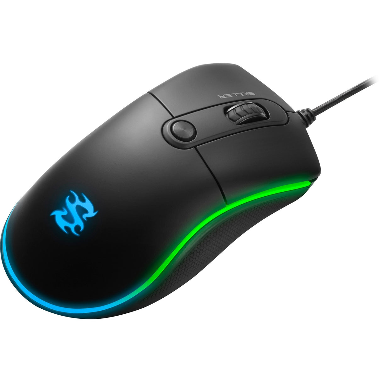 Sharkoon skiller sgm2 optisk gamingmus (sort, 400 - 6400 dpi, rgb LED'er)