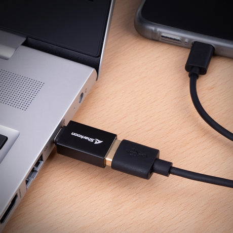 Sharkoon officepal USB-C adaptere (sort)