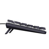 Trust GXT 866 Torix mekanisk gaming-tastatur (sort, amerikansk layout (QWERTY), Huano Red, 100 %, RGB)