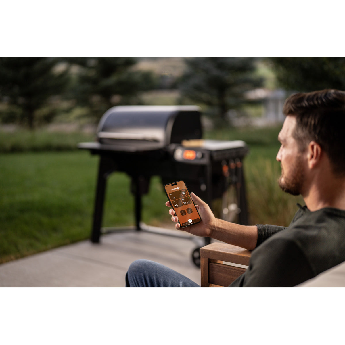 Traeger woodridge pellet grill (sort, wifire)