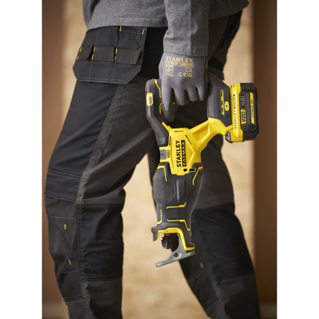 Stanley fatmax v20 18v borstelloze reciprozaag (zwart geel, accu en oplader niet inbegrepen)
