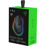 Razer basilisk v3 35k gaming mus (sort, 35000 dpi, chroma rgb)