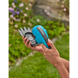 Gardena batteri græssaks classiccut li (turkis sort, li-ion batteri 2,5ah)
