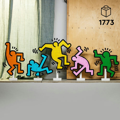 Lego ® art keith haring dansefigurer - 31216