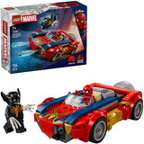 Lego superhelte 76336 marvel spider-man bil vs. gift jærv