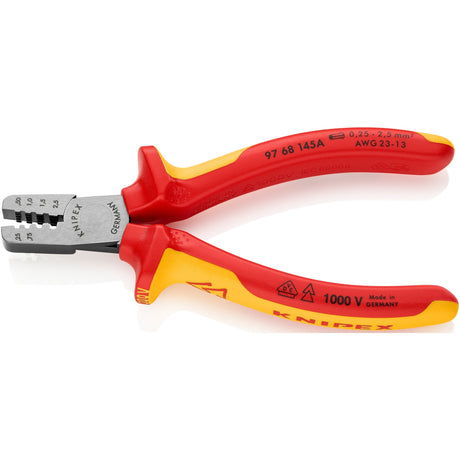 Knipex 9768145a krympetang til hylstre - 145mm