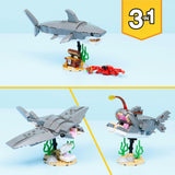 Lego glubsk haj med skattekiste byggelegetøj (31381)