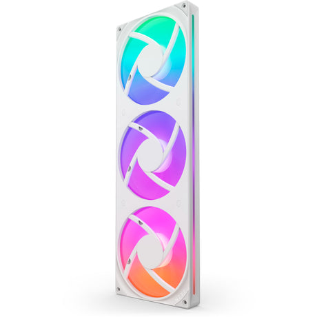 Nzxt f420 rgb core case blæsere (hvide, 3 stykker, 420 x 140 x 26 mm)