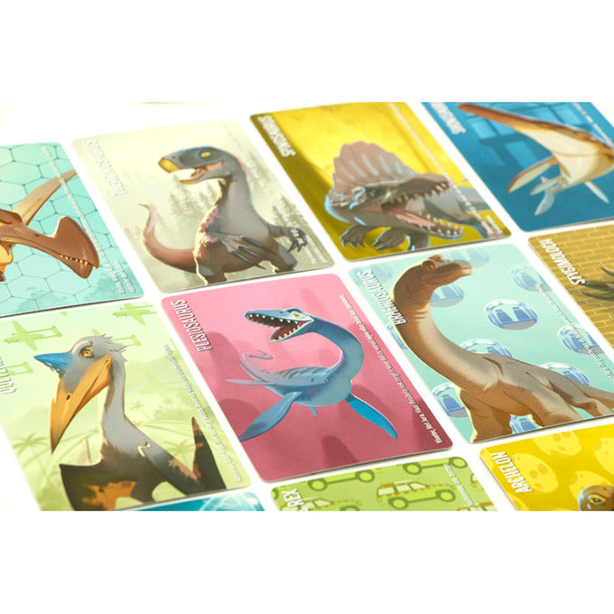 999-spil 999 spil-lignende: Jurassic World-kortspil (hollandsk, 2 - 8 spillere, 10 minutter, fra 7 år)