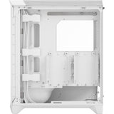 Fractal design meshify 3 rgb midi tårnhus (hvid | 2x usb-a | 1x usb-c | rgb | hærdet glas)