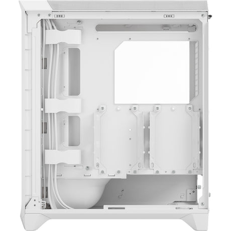 Fractal design meshify 3 rgb midi tårnhus (hvid | 2x usb-a | 1x usb-c | rgb | hærdet glas)