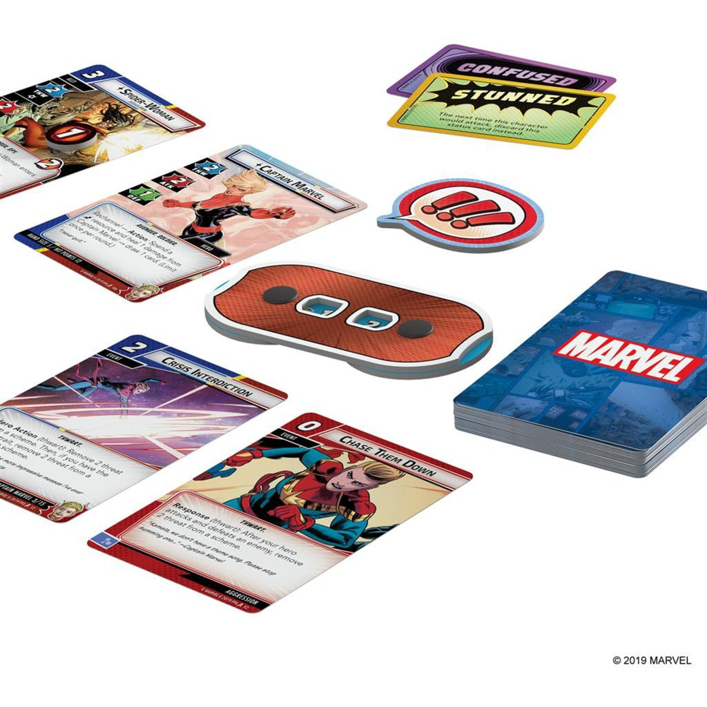 Asmodee marvel champions: kortspillet lcg (eng)