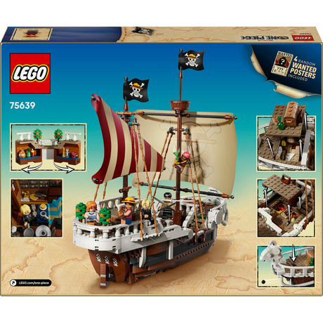Lego ® one piece piratskibet går lystigt byggesæt - 75639