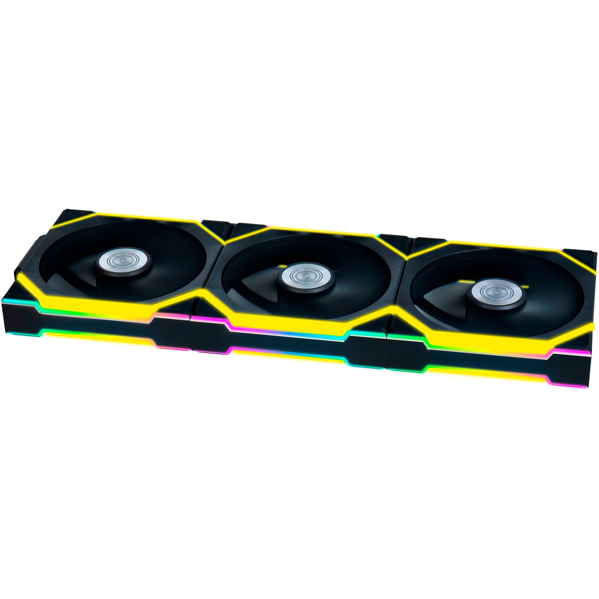 Lian Li Uni Fan SL120 Wireless RGB Case Fans (sort, 3 stykker, 120 x 124,5 x 28 mm, PWM)