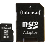 Intenso microSDHC 4GB klasse 10 hukommelseskort (inkl. SD-adapter)
