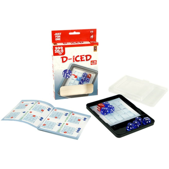 999games 999 spil d-iced tankespil (hollandsk, 1 spiller, fra 7 år, 80 opgaver)