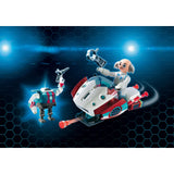 Playmobil super 4 - skyjet med dr. x robot byggelegetøj (9003)