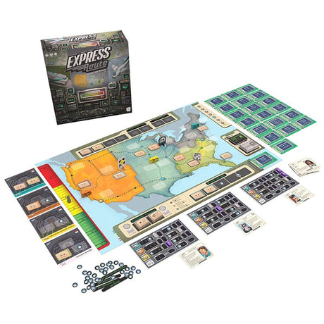 European Player Network Express Route brætspil (engelsk, 1 - 4 spillere, 60 minutter, fra 10 år)