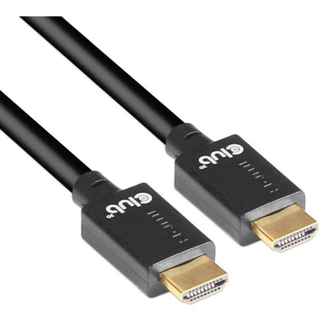 Club 3D ultra højhastigheds HDMI 2.1 certificeret kabel han-han (sort, 1,5 meter, 4K 120Hz, 8K 60Hz, 48 Gbps)