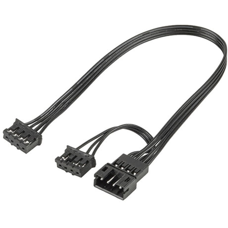 Silverstone shark force 120 kabinet blæser (sort, 120 x 120 x 25 mm, pwm)