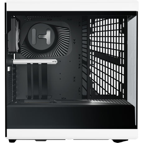 Hyte y40 midi tårnhus (hvid sort | 2x USB-A | 1x USB-C | hærdet glas)