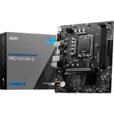 MSI Pro H610M-E Socket 1700 bundkort (GB-LAN, lyd, µATX)