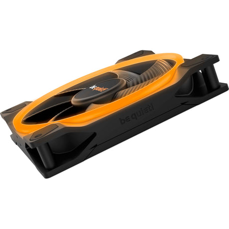 Vær stille! light wings pwm rgb case ventilator (sort, 140 x 140 x 25 mm)