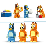 Lego bluey - blueys biltur til stranden byggelegetøj (11202)