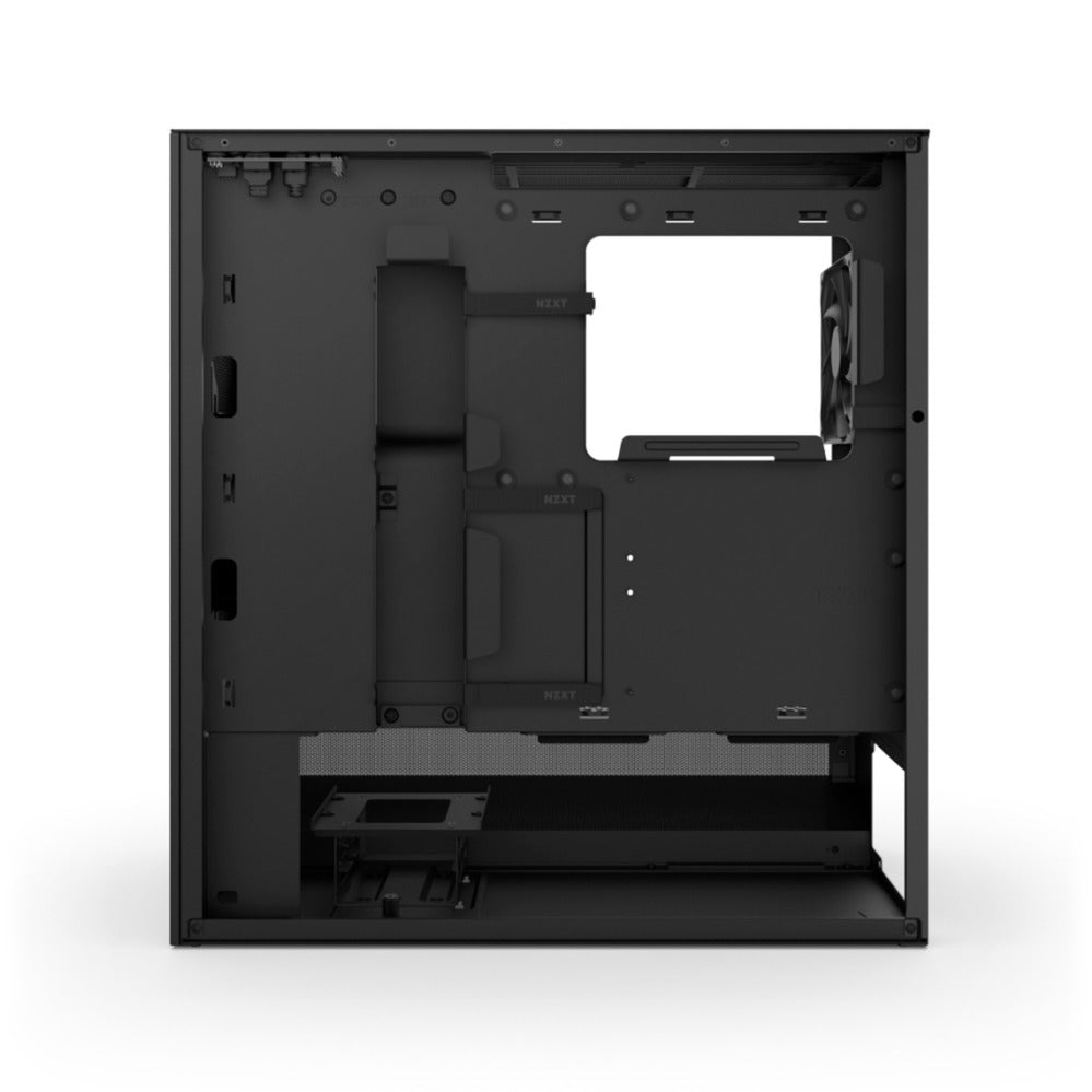 Nzxt h5 flow v2 midi tårnhus (sort | 1x USB-A | 1x USB-C | hærdet glas)