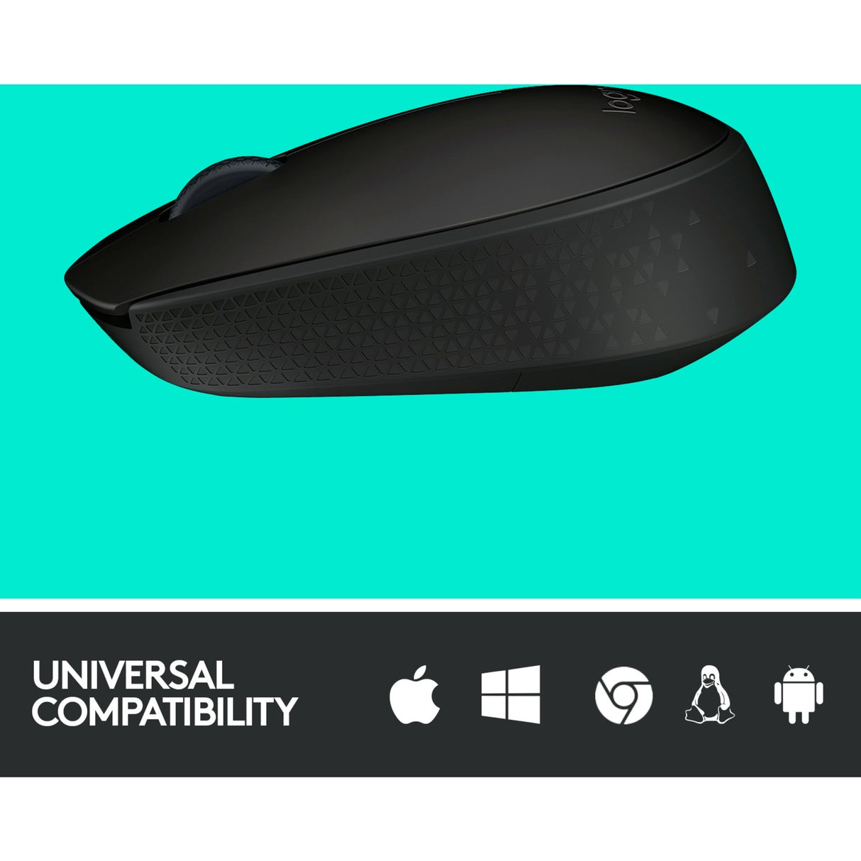 Logitech b170 mus (sort, trådløs)