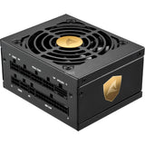Sharkoon rebel p20 sfx modulær 1000 watt strømforsyning (sort, 1x 12v-2x6, 2x pcie)